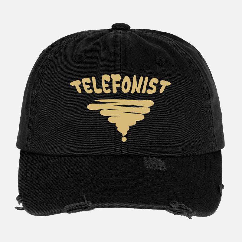 Occupation: Telephone operator Flexfit Vintage Destroyed Cap