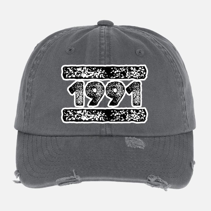 1991 1991 Flexfit Vintage Destroyed Cap