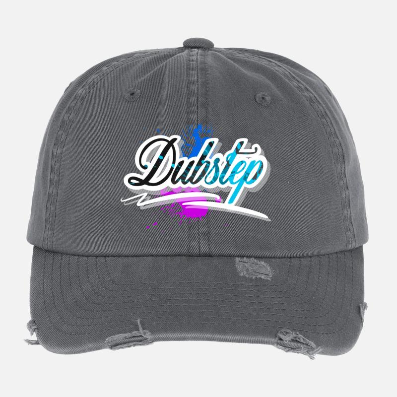 Dubstep Flexfit Vintage Destroyed Cap