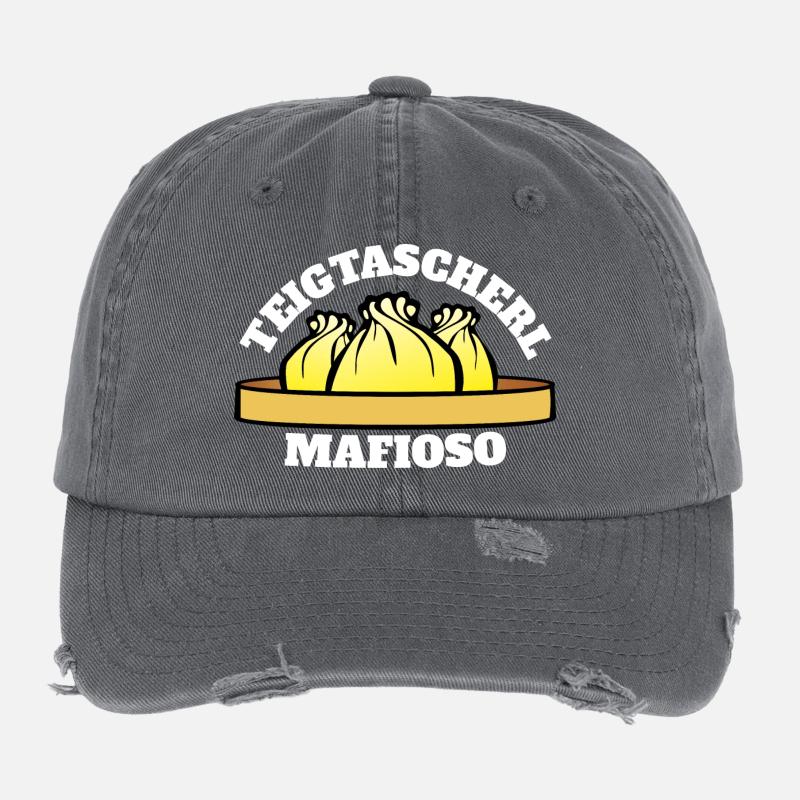 Teigtascherl Mafioso Flexfit Vintage Destroyed Cap