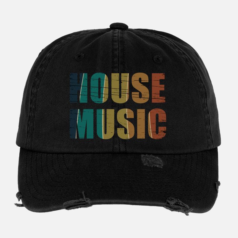 House Flexfit Vintage Destroyed Cap
