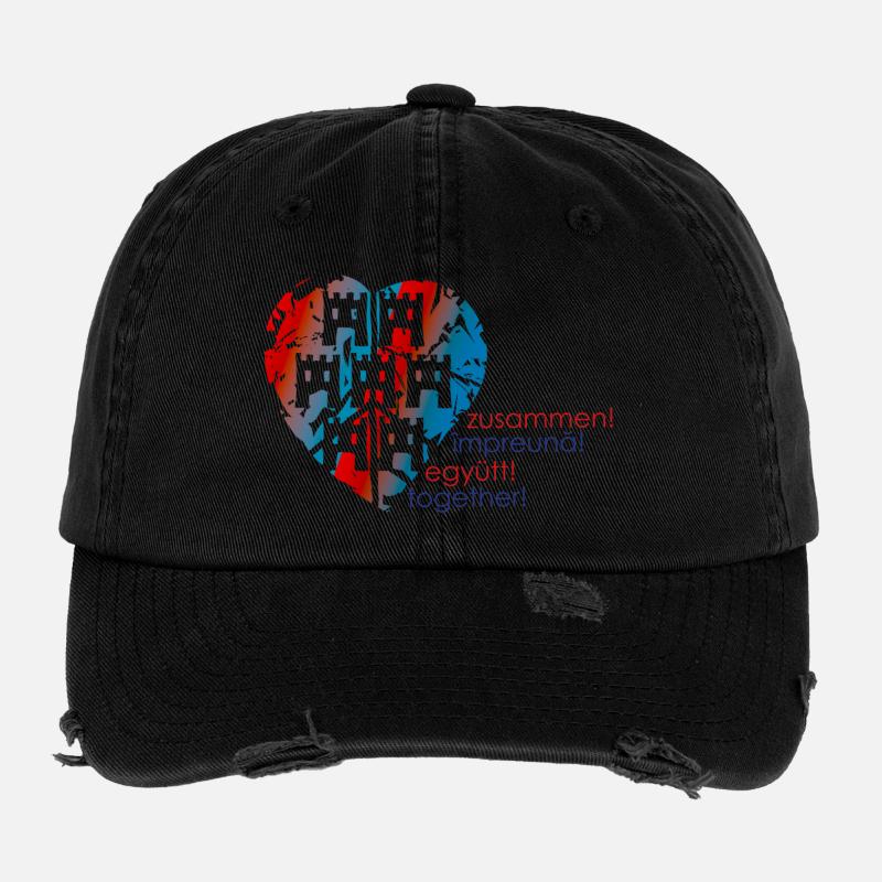 together Flexfit Vintage Destroyed Cap