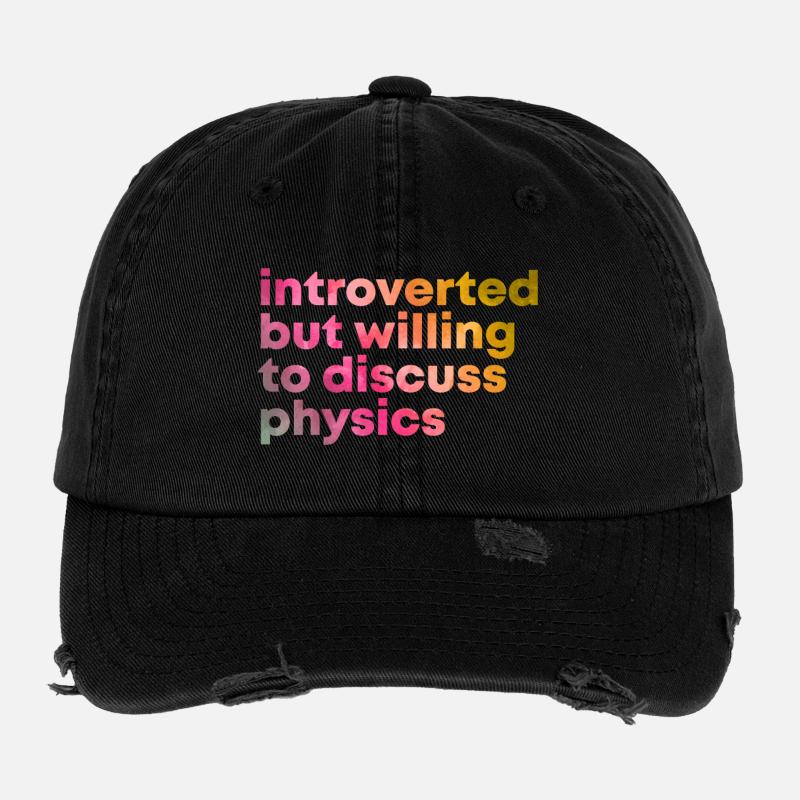 Physics Flexfit Vintage Destroyed Cap