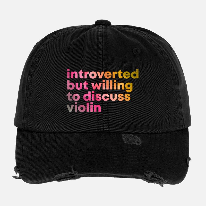 violon Casquette vintage effet usé Flexfit