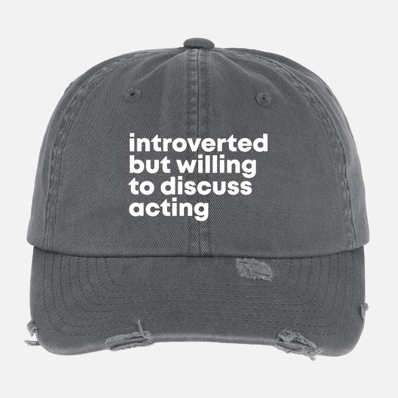 Acting Flexfit Vintage Destroyed Cap