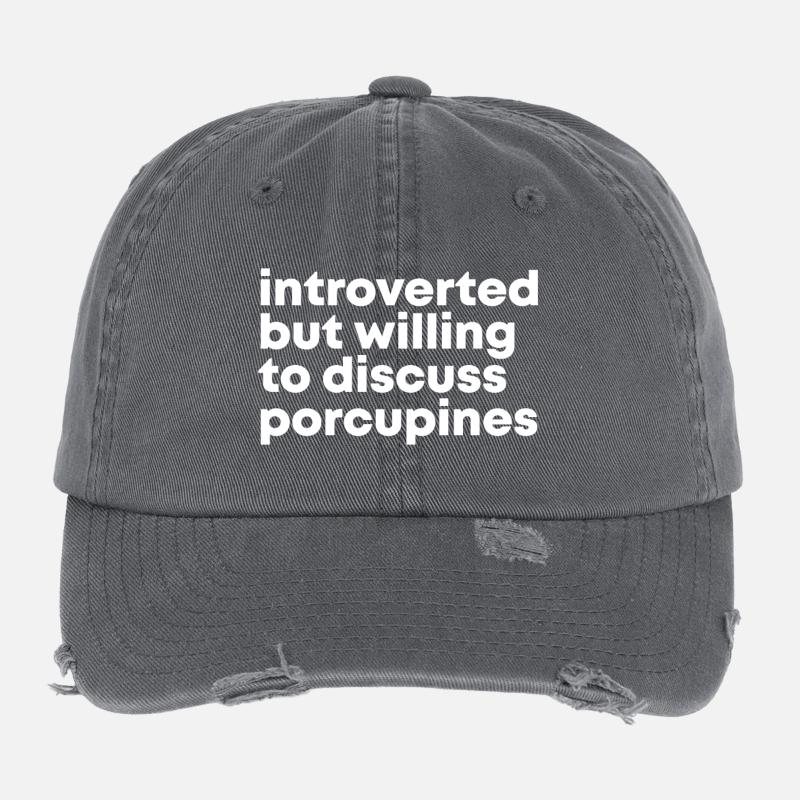 Stachelschwein Flexfit Vintage Destroyed Cap
