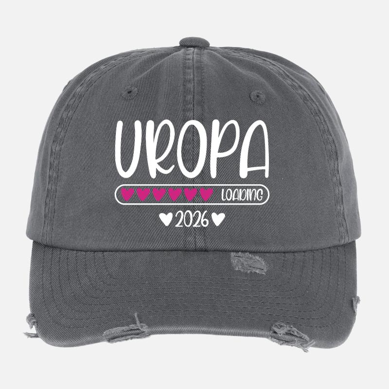 Uropa 2026 loading Flexfit Vintage Destroyed Cap