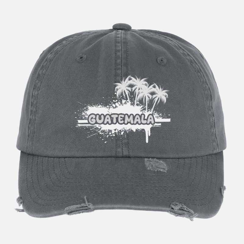 Guatemala als Urlaub Flexfit Vintage Destroyed Cap