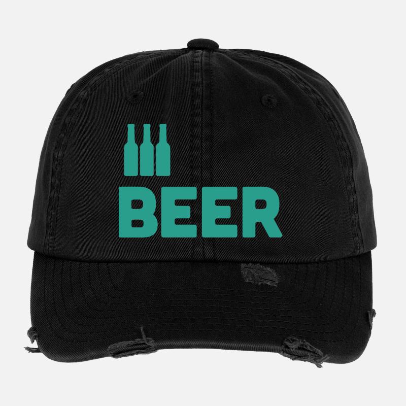 Bierliebhaber Flexfit Vintage Destroyed Cap