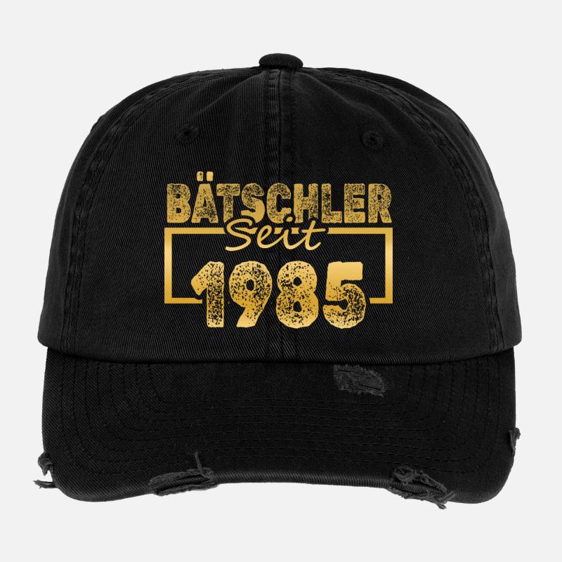 Licence 1985 Casquette vintage effet usé Flexfit