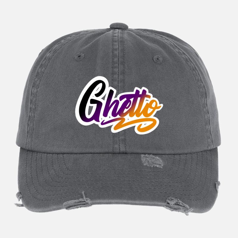 Ghetto Flexfit Vintage Destroyed Cap