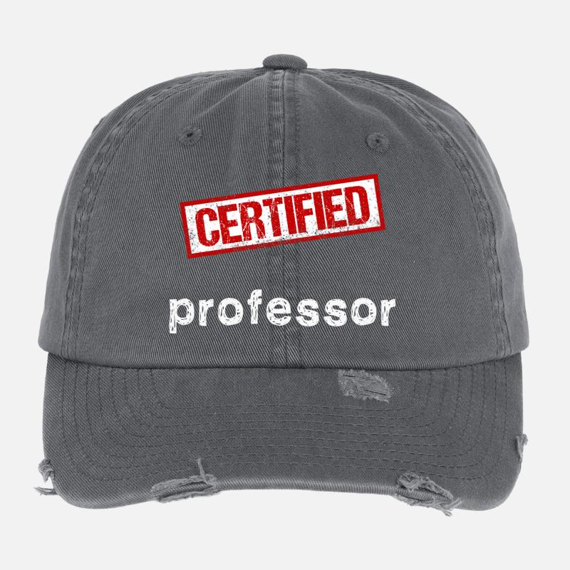 Professor Flexfit Vintage Destroyed Cap