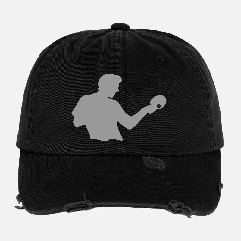 Tischtennis Flexfit Vintage Destroyed Cap