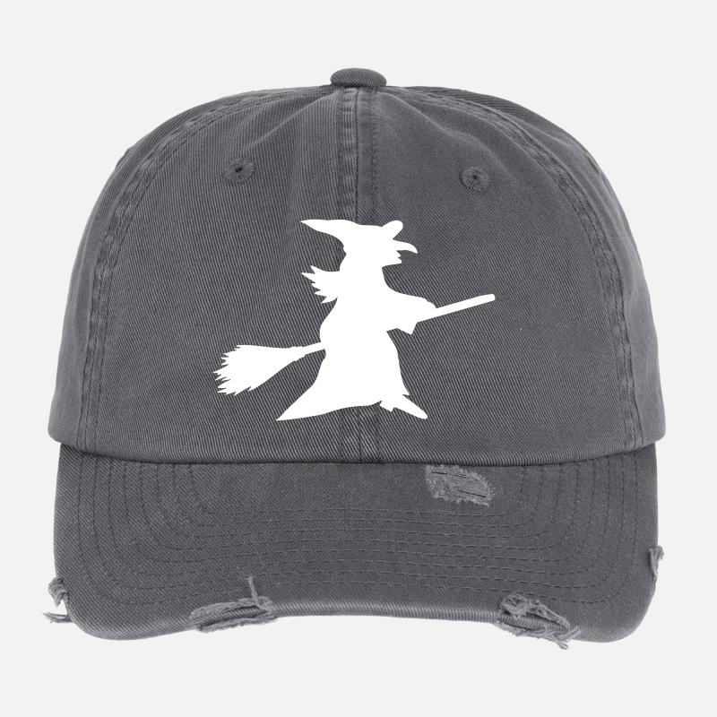 Sorcière magique de conte de fées dans la forêt Casquette vintage effet usé Flexfit