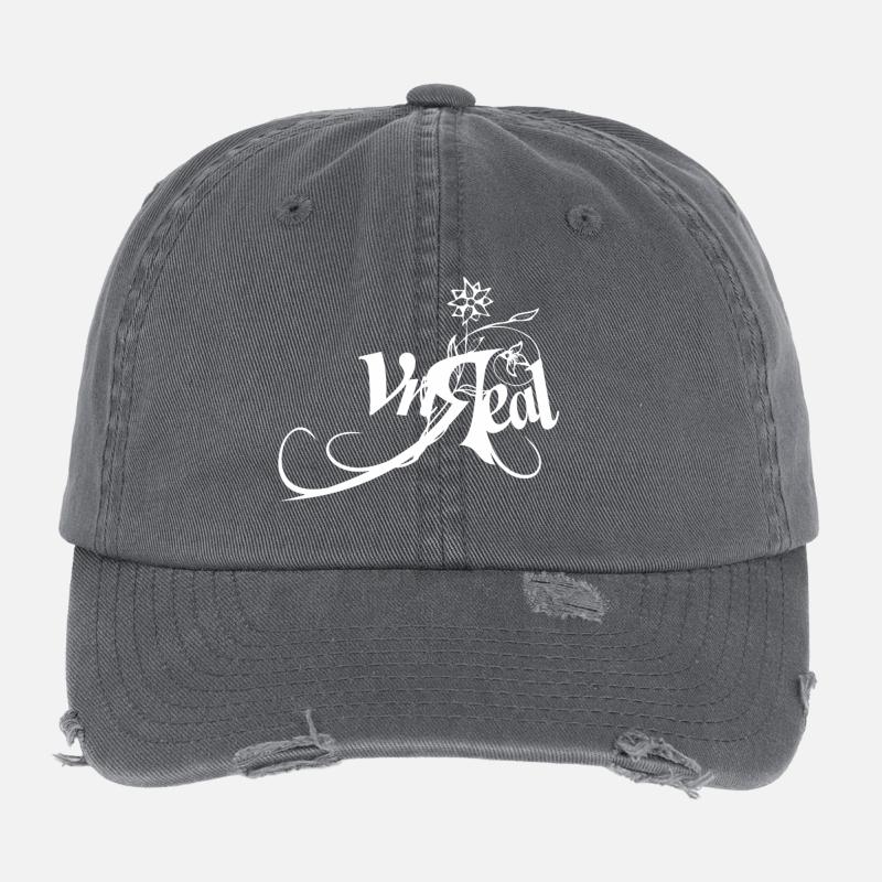 Irréel Casquette vintage effet usé Flexfit
