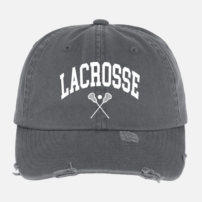 Lacrosse  Flexfit Vintage Destroyed Cap