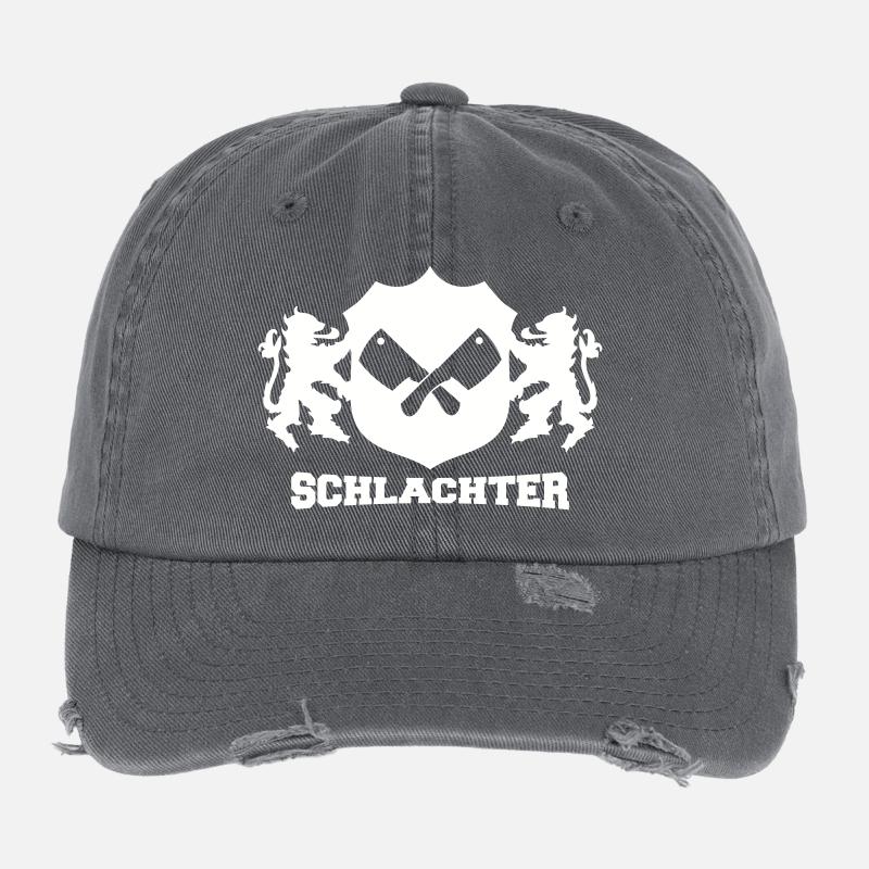 Butcher Emblem Flexfit Vintage Destroyed Cap