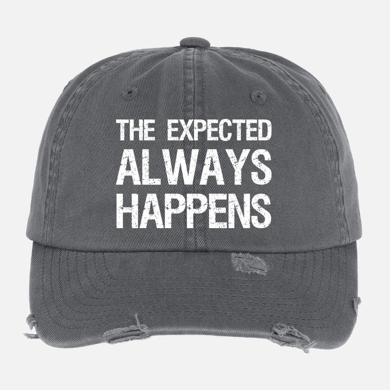 Ce qui est attendu arrive toujours Casquette vintage effet usé Flexfit