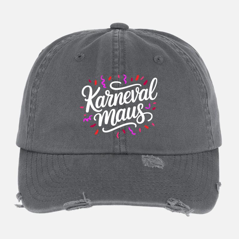Souris de carnaval Casquette vintage effet usé Flexfit