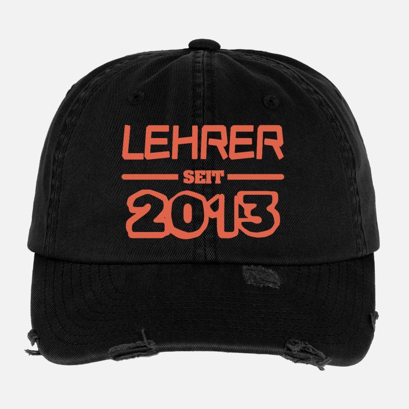 Teacher 2013 Flexfit Vintage Destroyed Cap