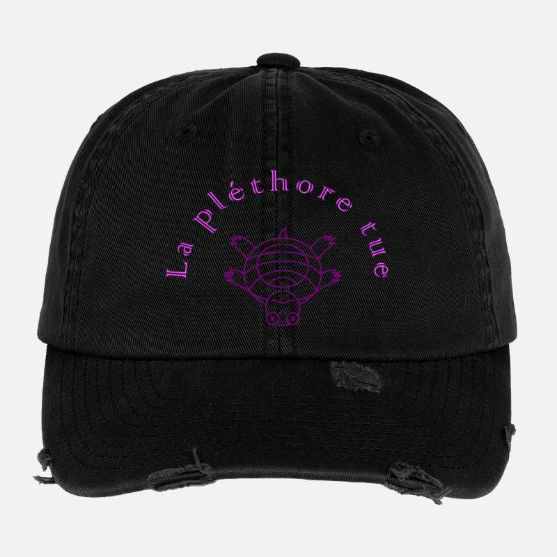 Die Fülle tötet Violet Flexfit Vintage Destroyed Cap