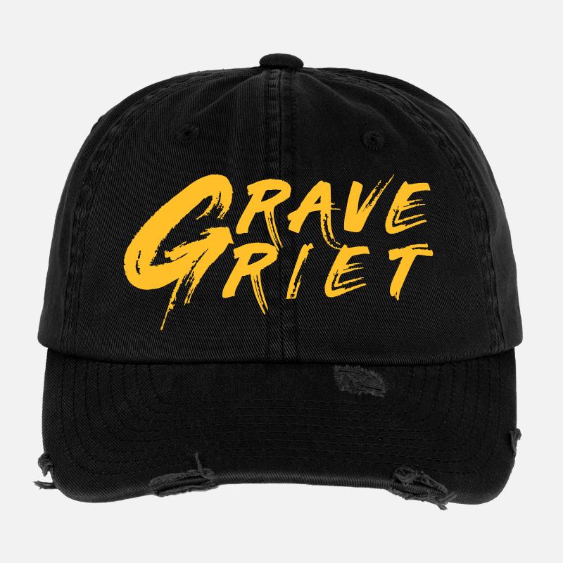 Grave Griet - Dialecte anversois Casquette vintage effet usé Flexfit