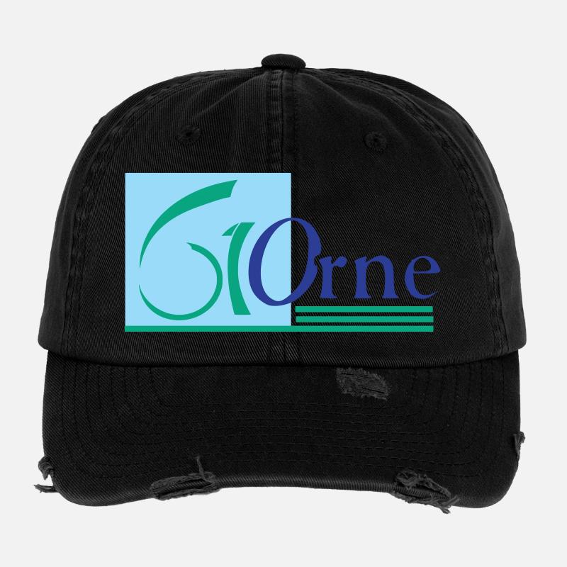 Logo Orne 61 Casquette vintage effet usé Flexfit