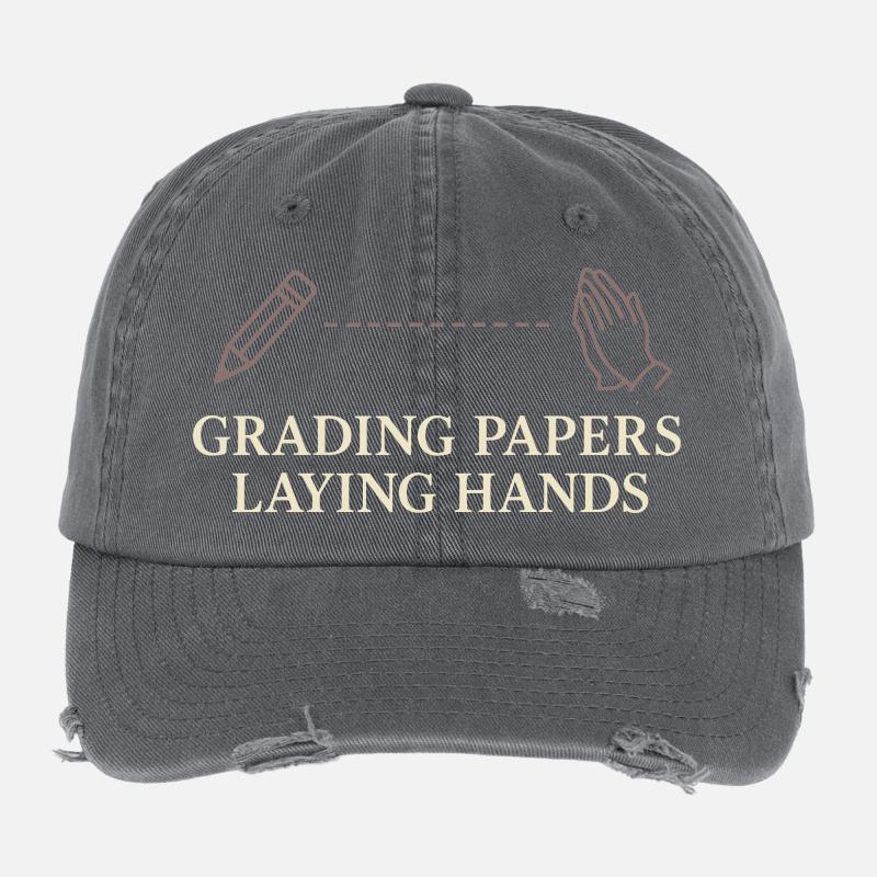 Christlicher Lehrer, Glaubensbasierter Flexfit Vintage Destroyed Cap
