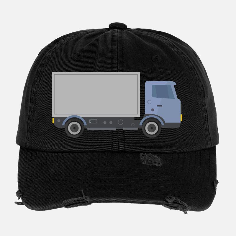 Camion de livraison Casquette vintage effet usé Flexfit