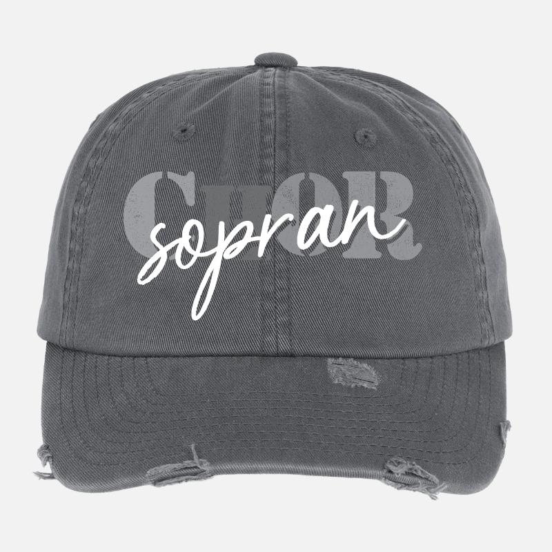 Soprano de chœur Casquette vintage effet usé Flexfit