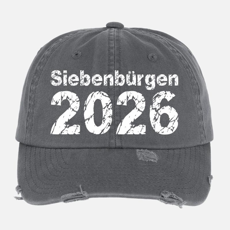 Transylvania 2026 Flexfit Vintage Destroyed Cap