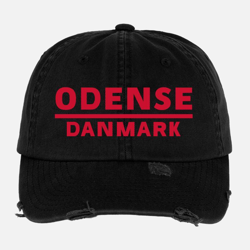 Odense, Danemark Casquette vintage effet usé Flexfit
