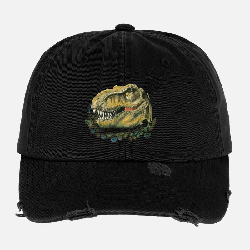 Dinosaur Flexfit Vintage Destroyed Cap