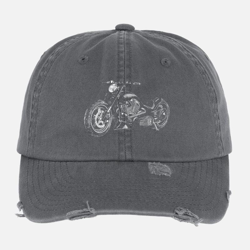 chopper Flexfit Vintage Destroyed Cap