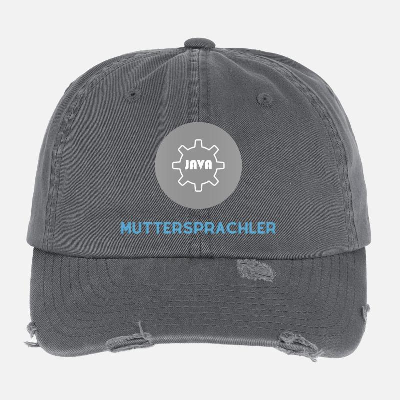 Locuteur natif : JavaScript Edition Casquette vintage effet usé Flexfit