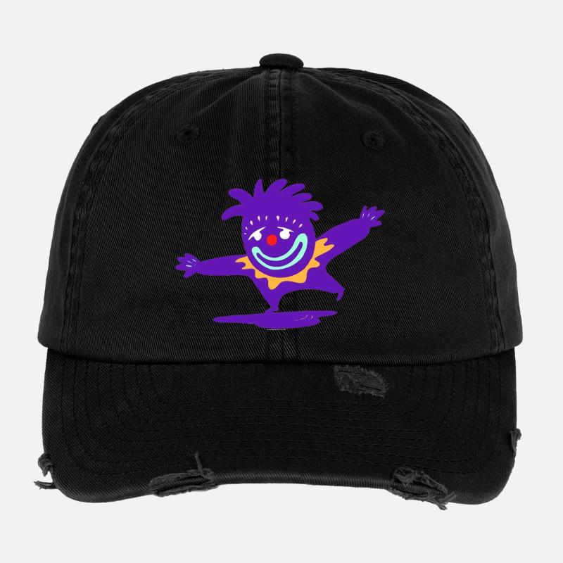 Kleks der Clown Flexfit Vintage Destroyed Cap