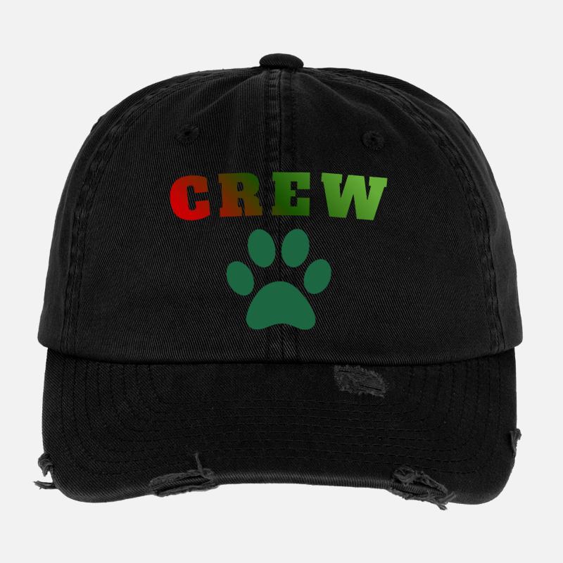 Crew Dog Flexfit Vintage Destroyed Cap
