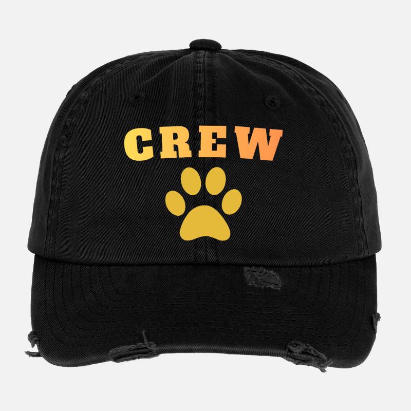 Crew Dog Flexfit Vintage Destroyed Cap