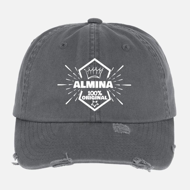 Cadeau pour Almina Casquette vintage effet usé Flexfit