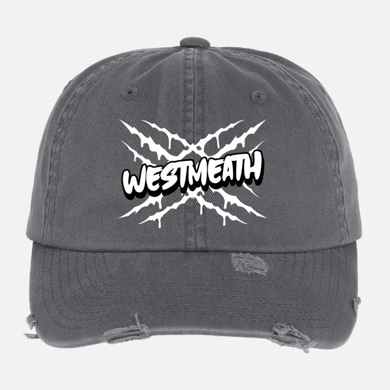 Westmeath, Irlande Casquette vintage effet usé Flexfit
