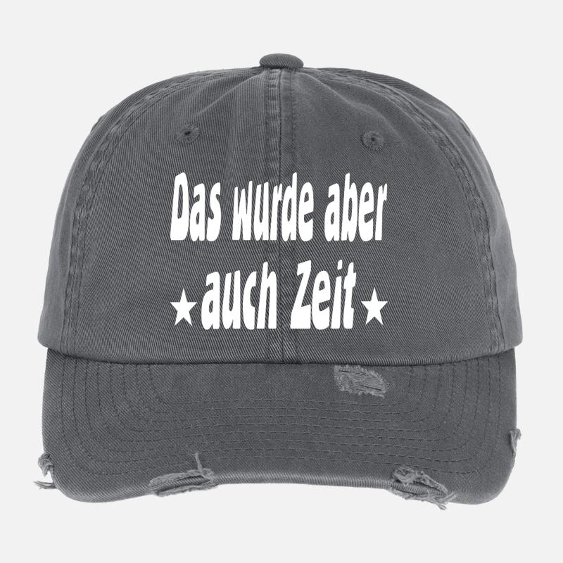 Heure Casquette vintage effet usé Flexfit