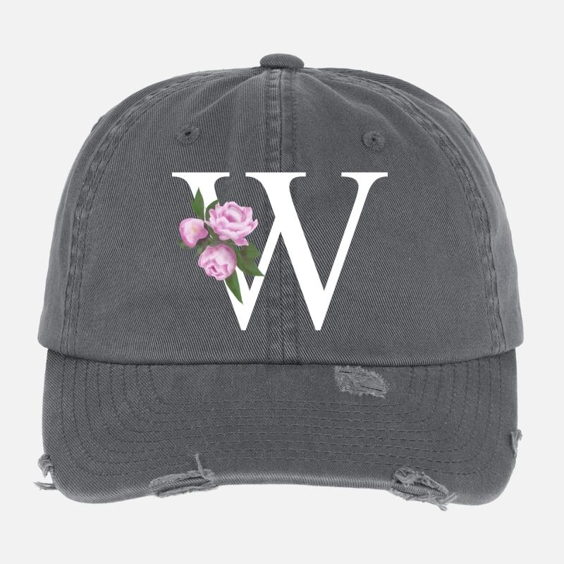 W Flexfit Vintage Destroyed Cap