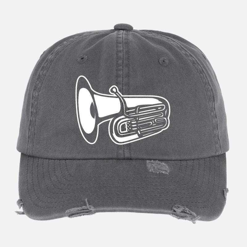 Tuba Flexfit Vintage Destroyed Cap