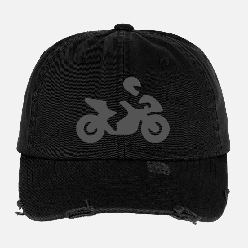 motorfahrer Flexfit Vintage Destroyed Cap
