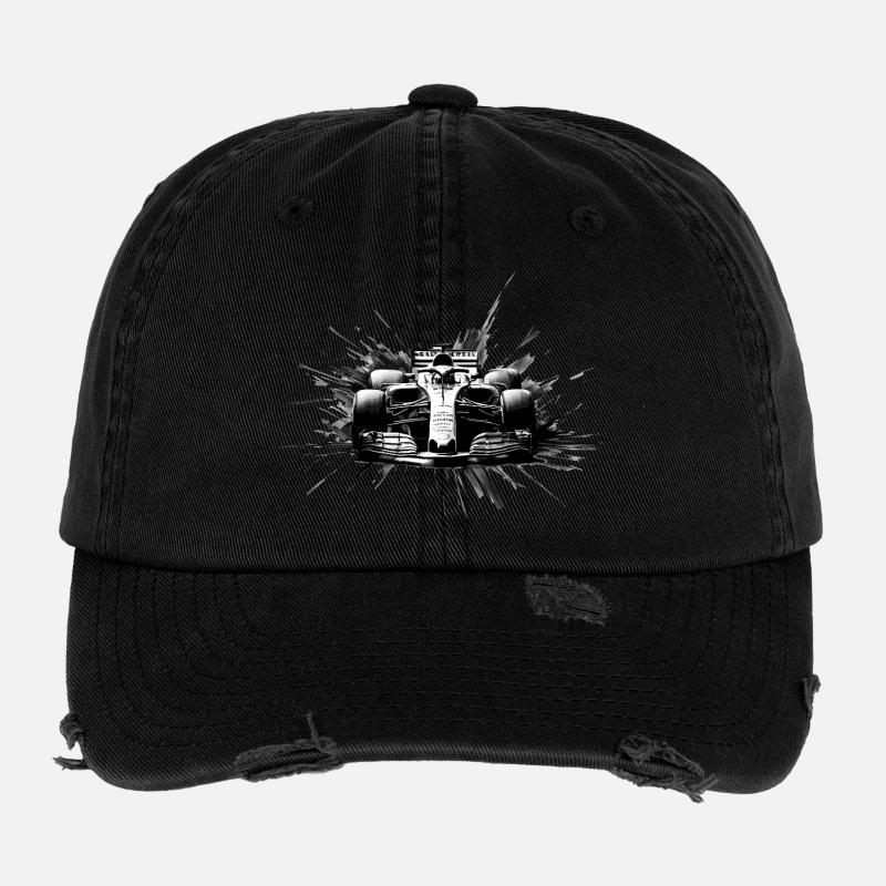 Vitesse absolue Casquette vintage effet usé Flexfit