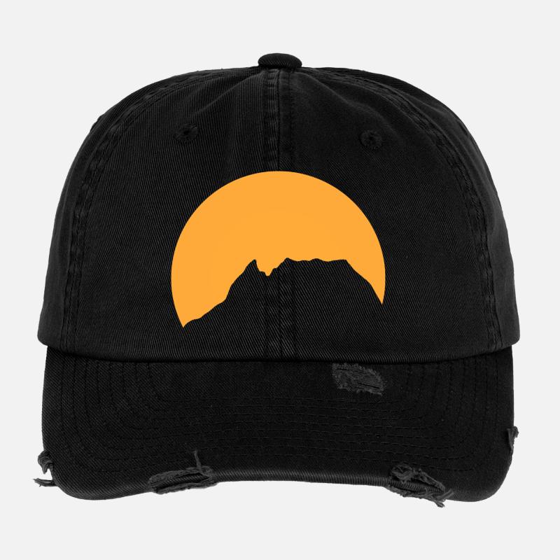 Grimming Sunset Flexfit Vintage Destroyed Cap