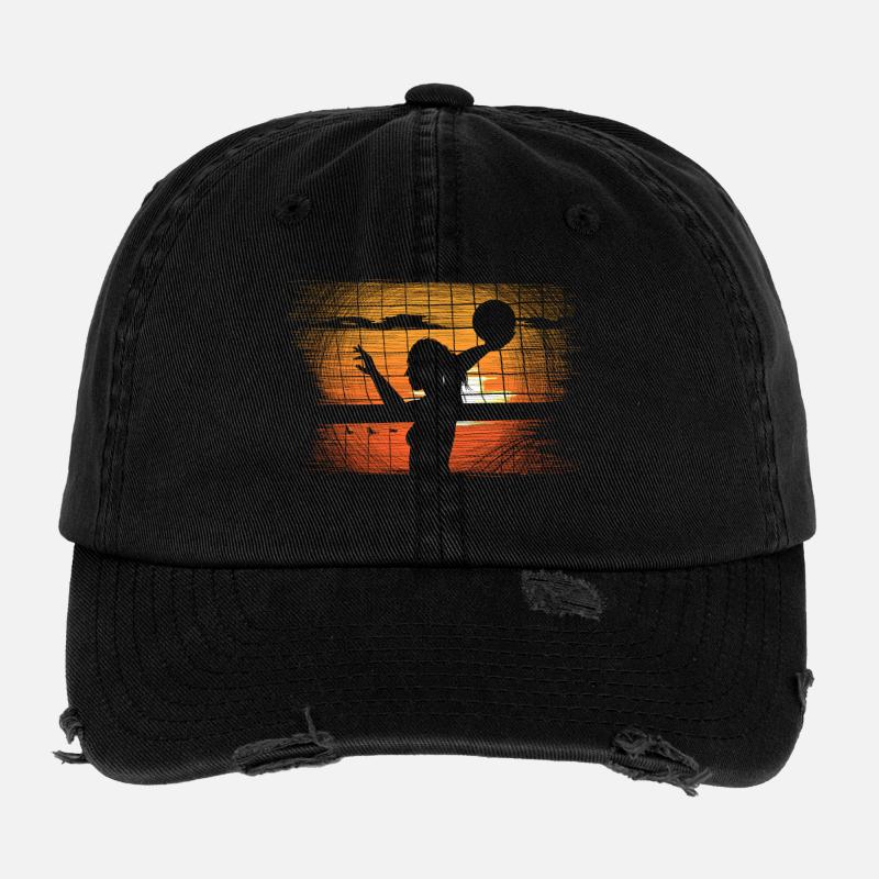 Volley-ball Casquette vintage effet usé Flexfit