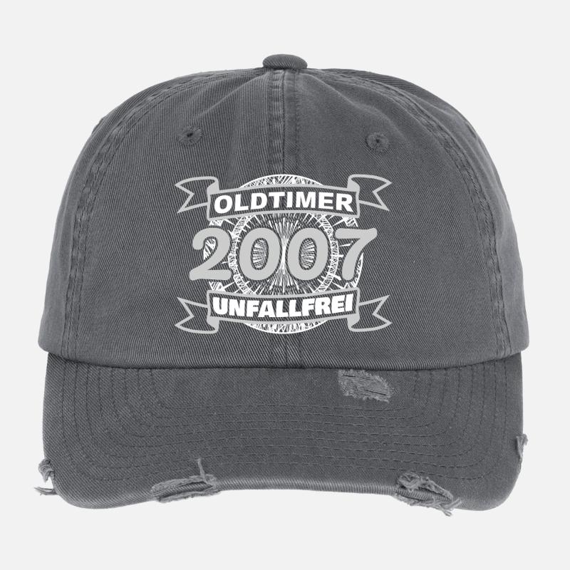 Oldtimer 2007 Casquette vintage effet usé Flexfit