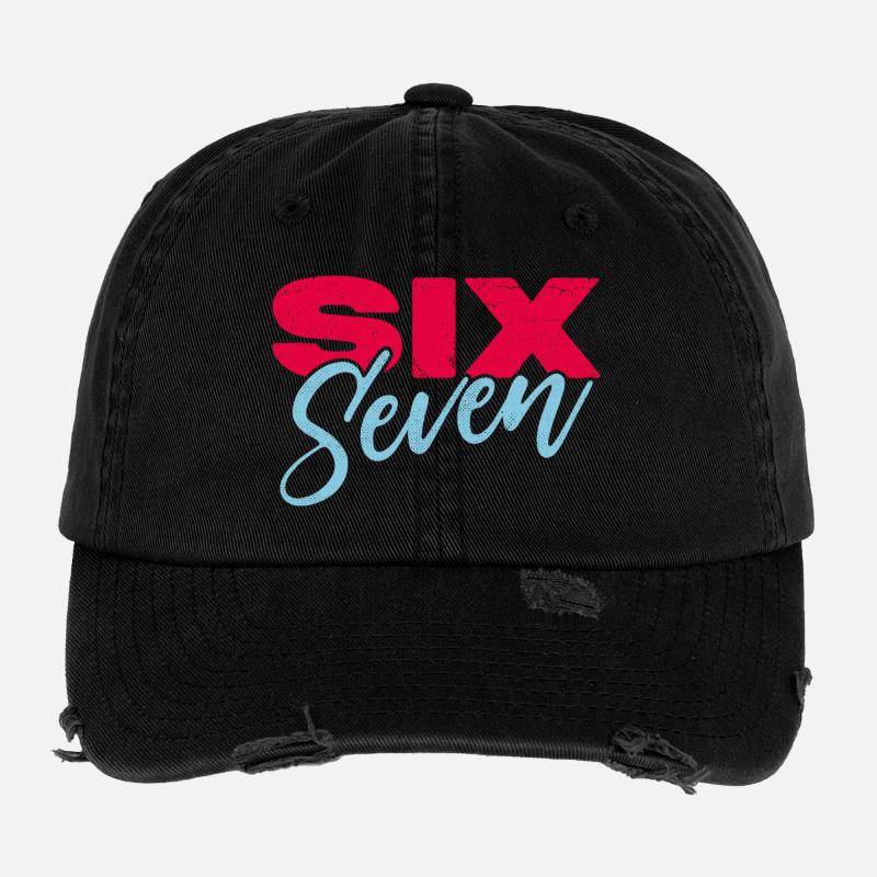 Six seven Flexfit Vintage Destroyed Cap
