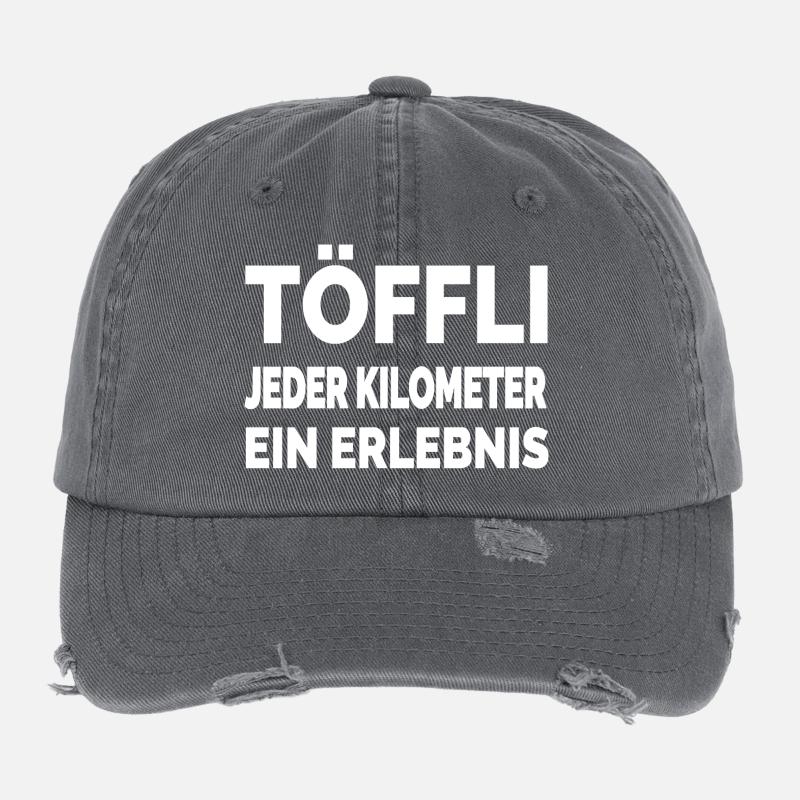 moped Flexfit Vintage Destroyed Cap